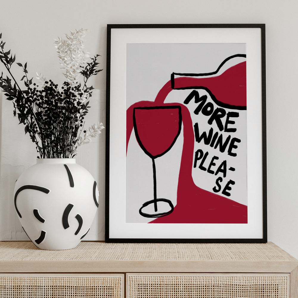 Pouring Passion - Art Print by Athene Fritsch