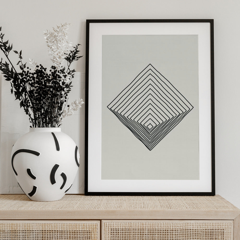 Imperfect Lines #1 - Art Print by jay stanley
