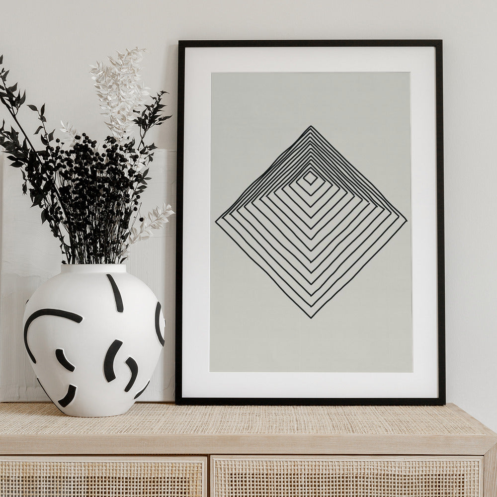 Imperfect Lines #2 - Art Print by jay stanley