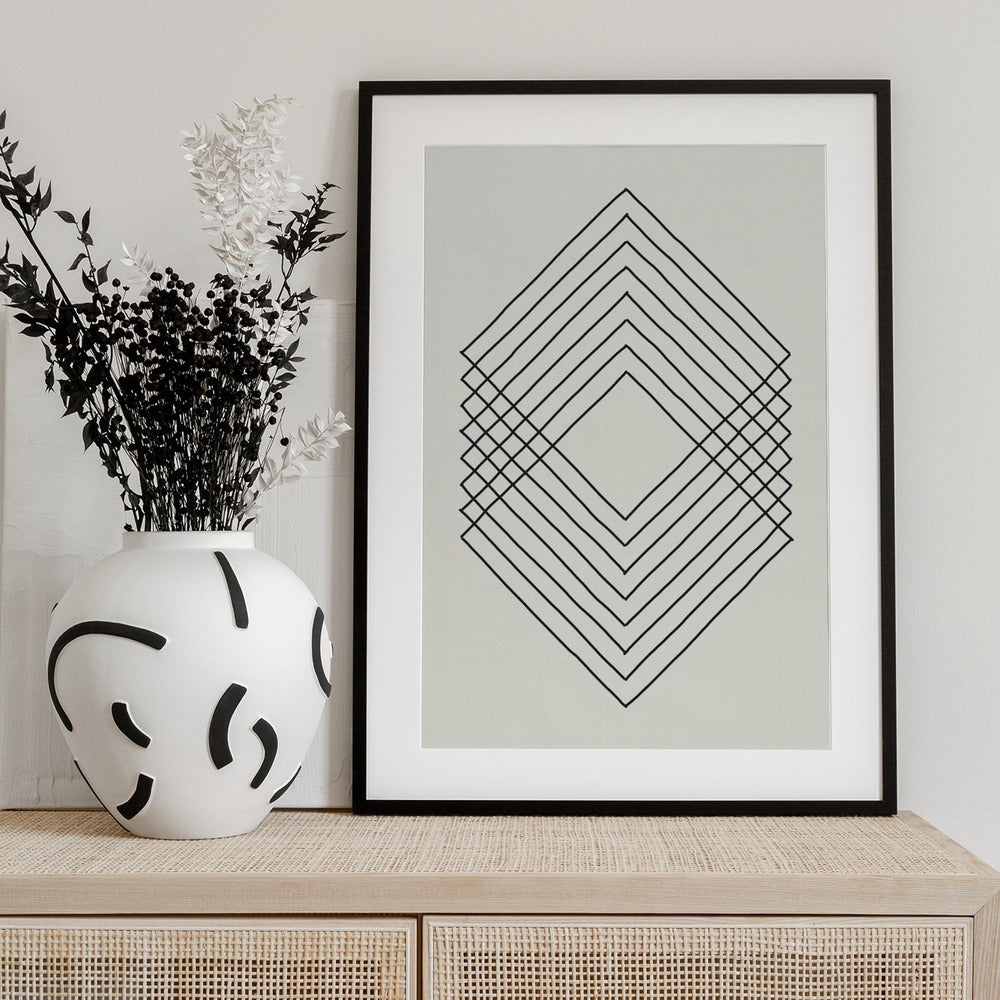 Imperfect Lines #3 - Art Print by jay stanley