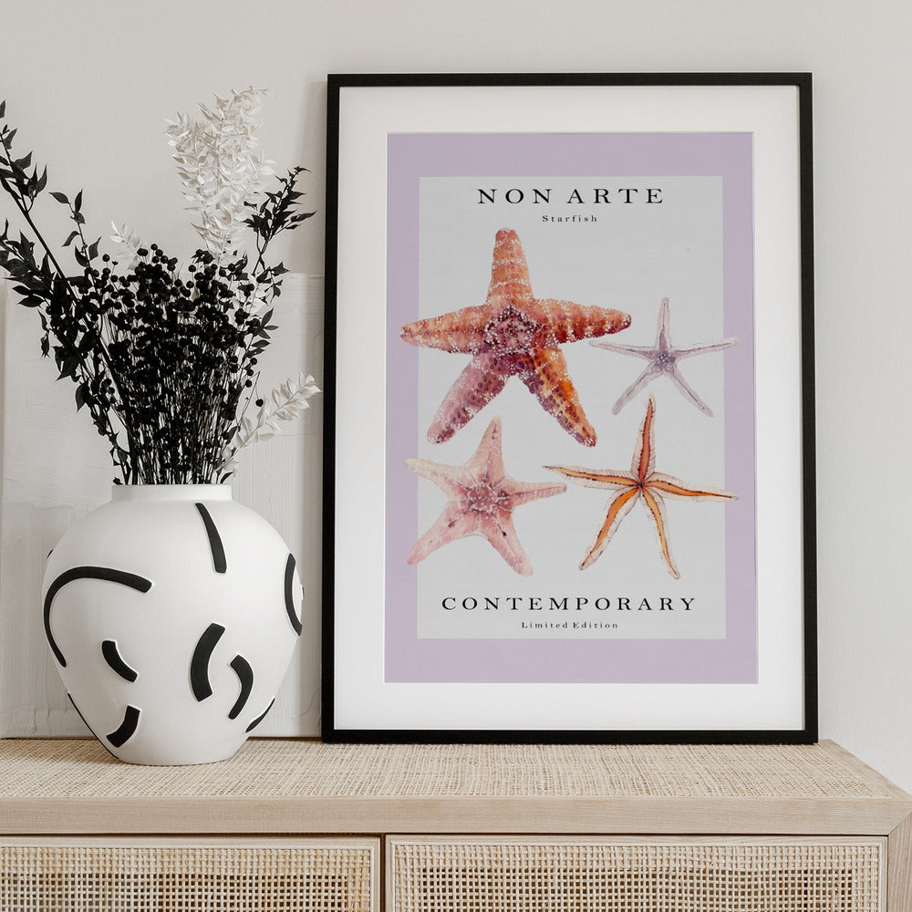 Non Arte Starfish - Art Print by Rikke Løndager Boisen