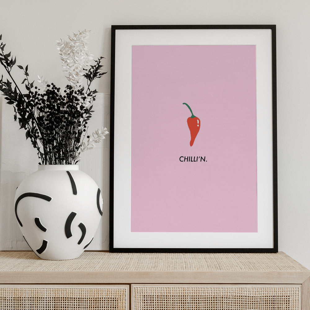 Chilli'n - Art Print by Aislinn Simmonds