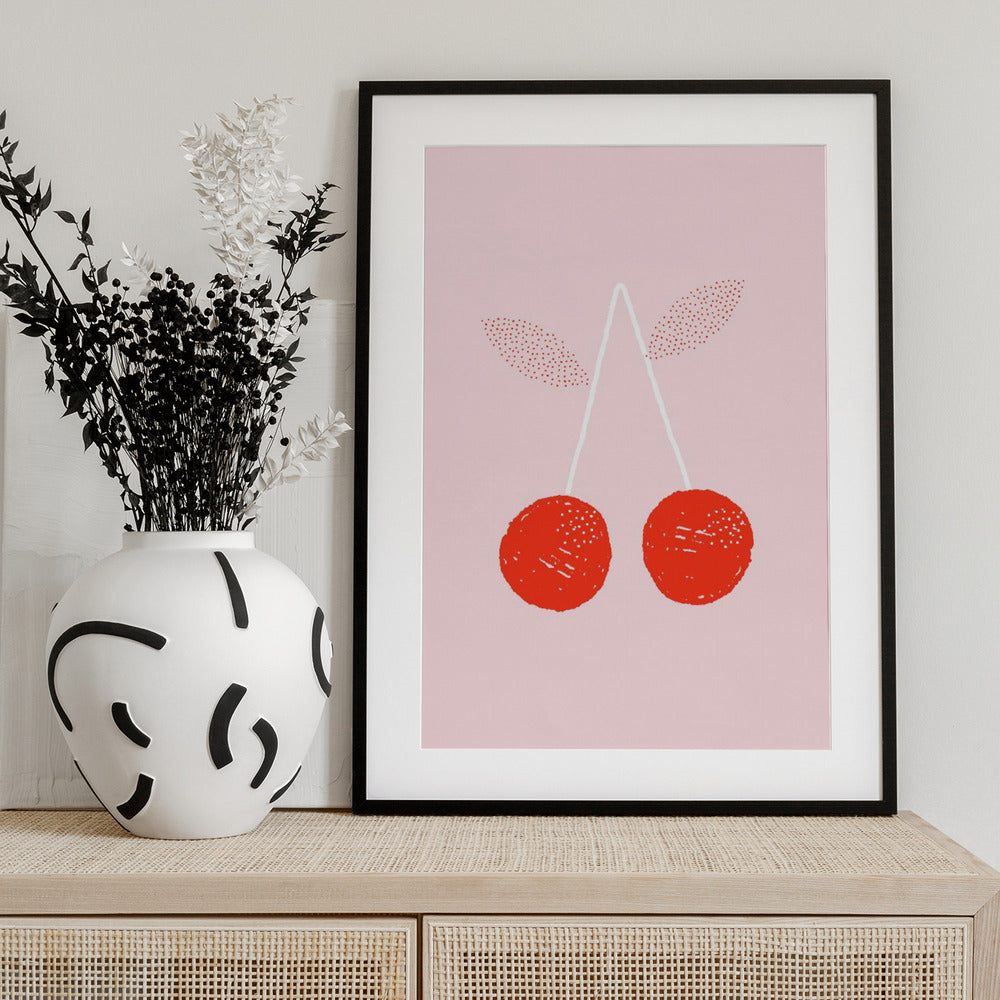 Cherries - Art Print by Aislinn Simmonds