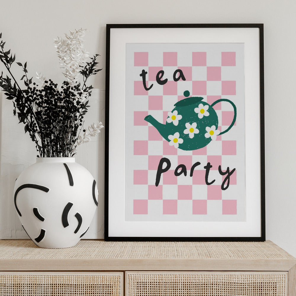 Tea Party - Art Print by Aislinn Simmonds