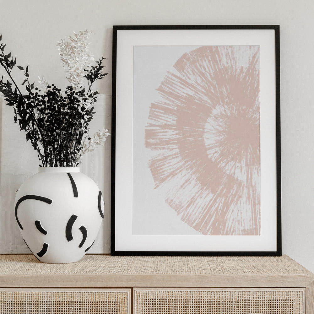 Radial Burst - Art Print by Martina