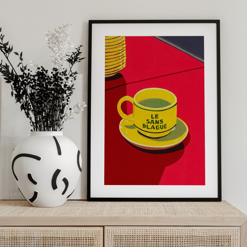 Le Sans Blague - Art Print by Studio Mandariini