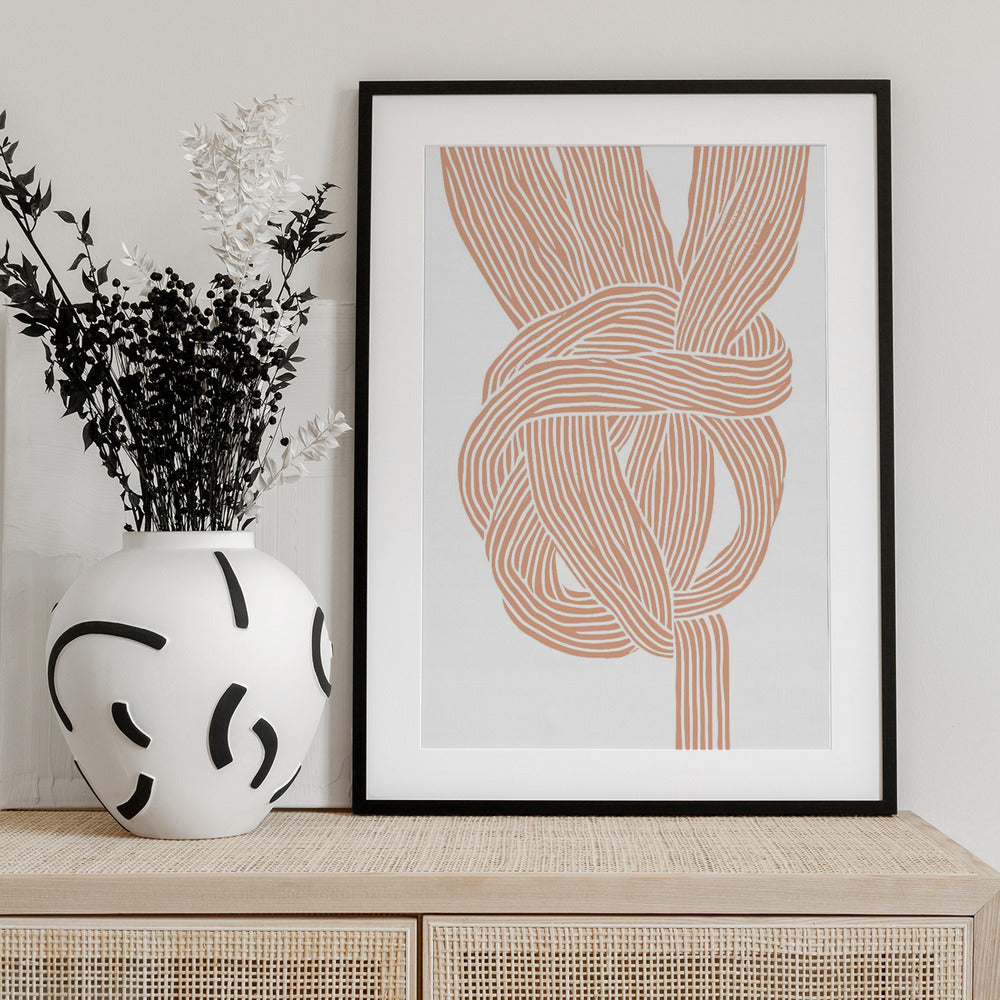 Endless Loop Lines - Art Print by Treechild