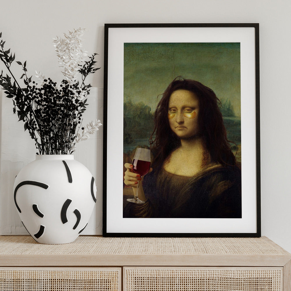 Monday Lisa - Art Print by Artem Pozdniakov