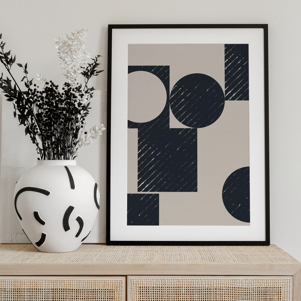 Geometry Harmony - Art Print by THE MIUUS STUDIO