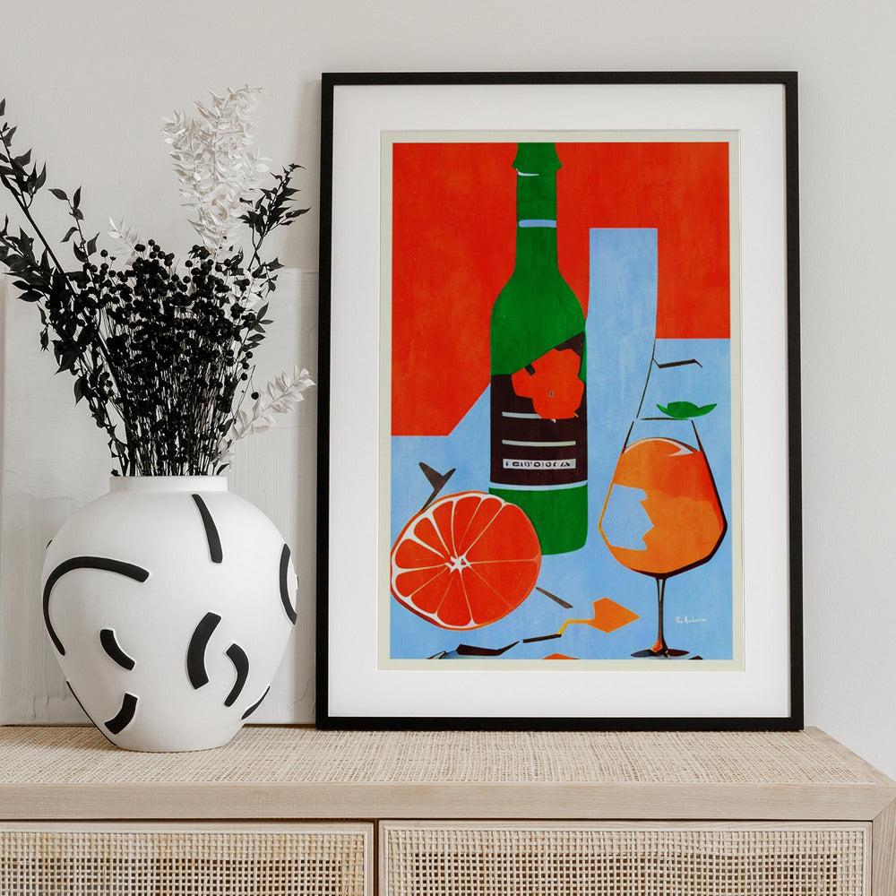 Sunny Picnic In the Park - Art Print by Bo Anderson