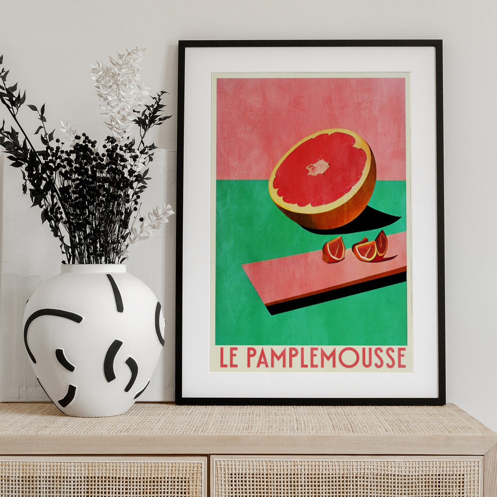 Le Pamlemousse - Art Print by Bo Anderson