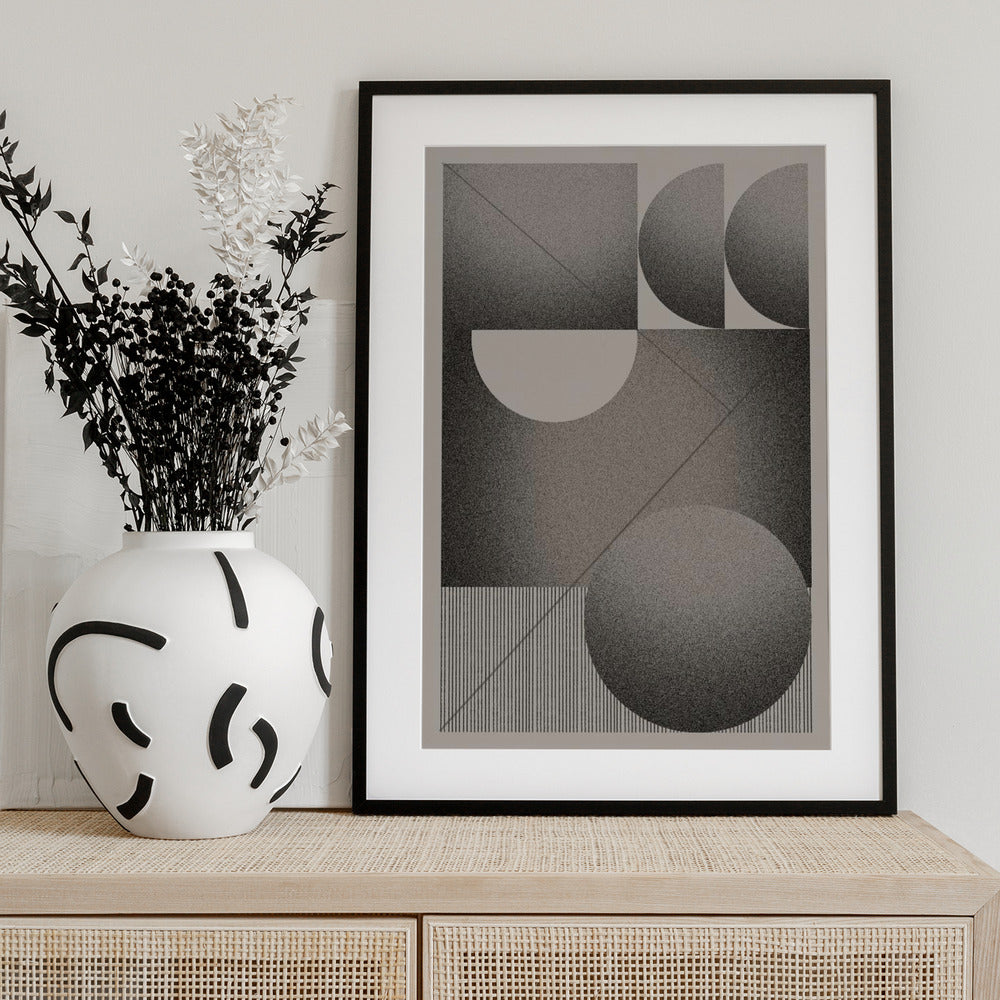 Geometric Harmony - Art Print by THE MIUUS STUDIO