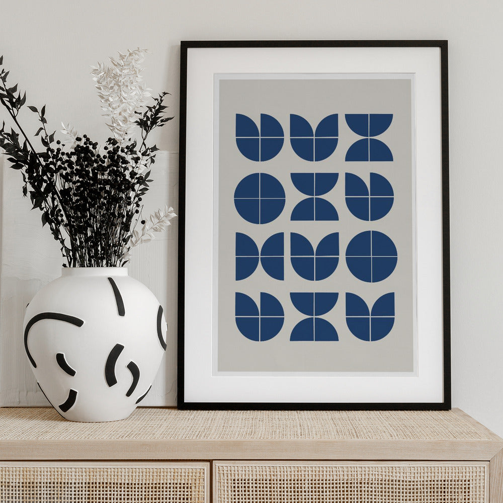 Geometric Harmony - Art Print by THE MIUUS STUDIO