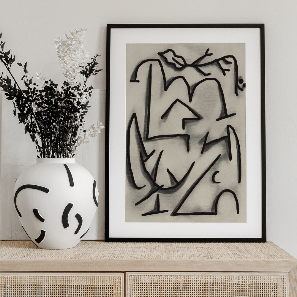 Abstract Linescape - Art Print by Little Dean