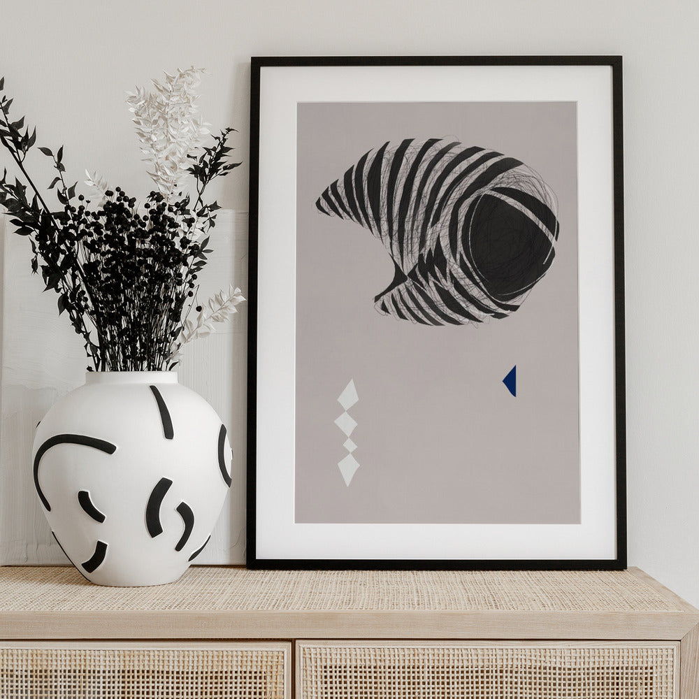 Abstract Stripes - Art Print by Little Dean