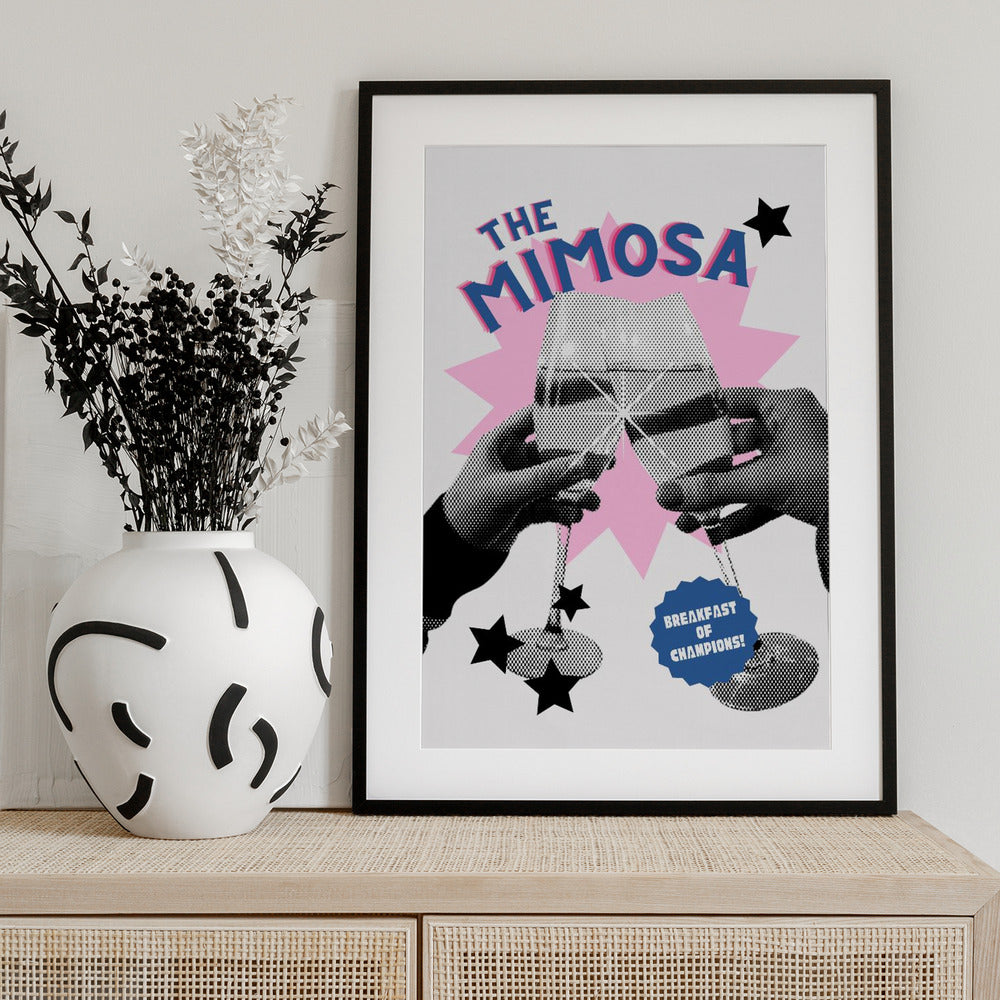 Cheers to Mimosas - Art Print by Athene Fritsch