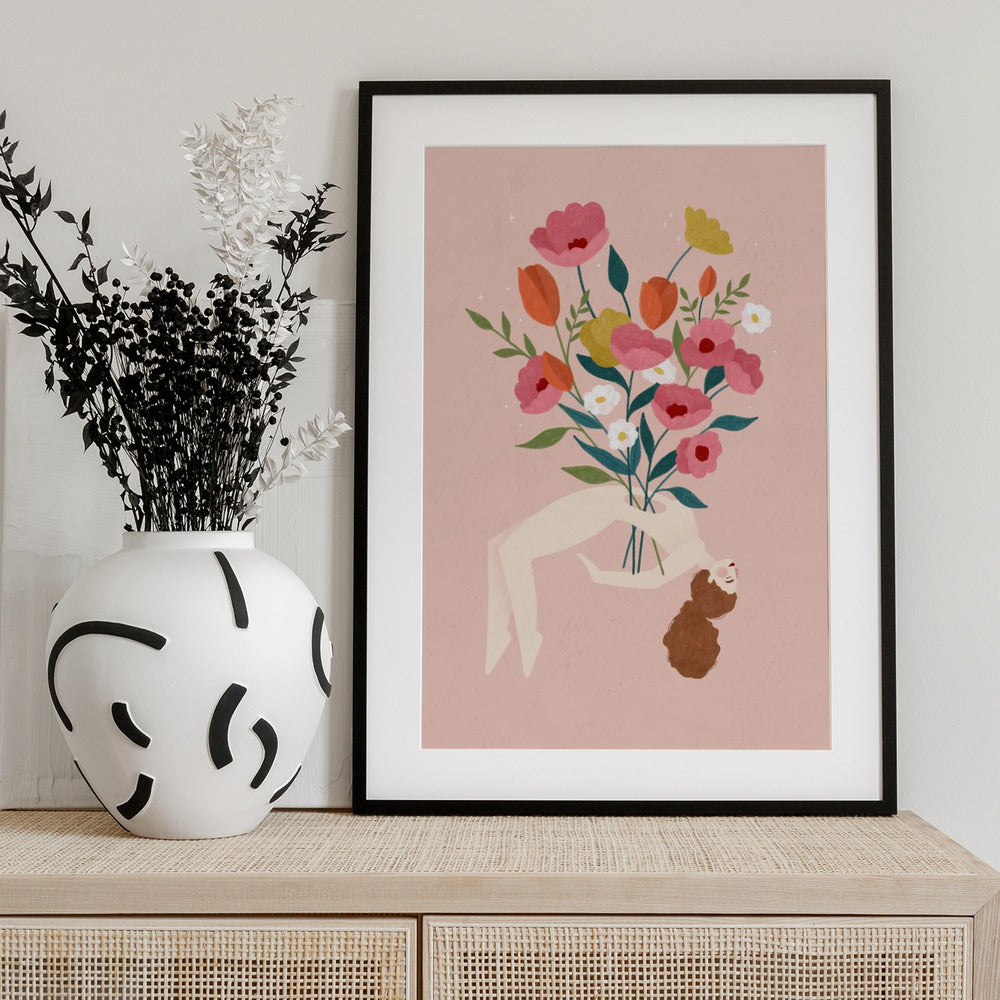 I'm a Flower - Art Print by Bea Müller
