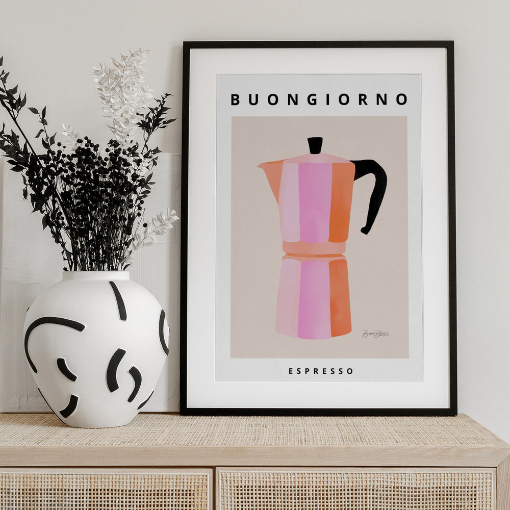 Buongiorno Espresso - Art Print by Baroo Bloom