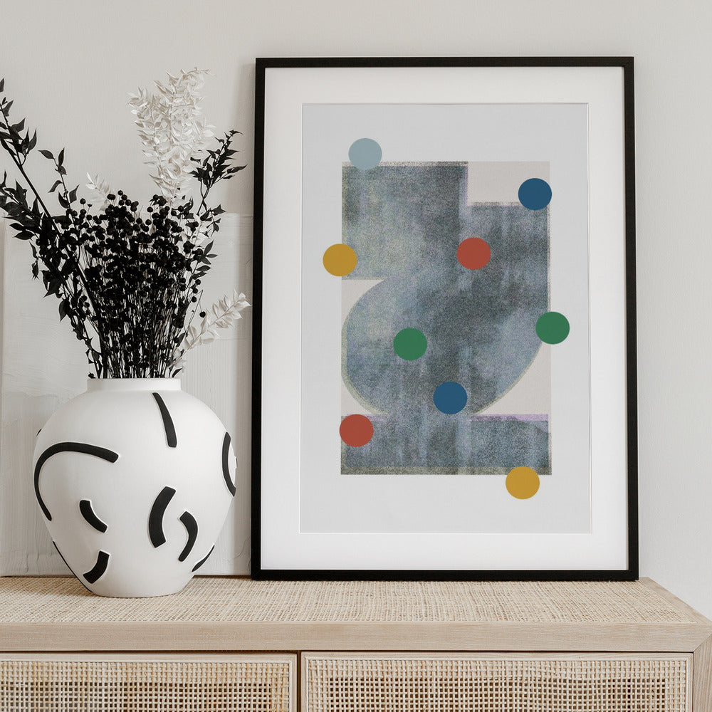 Circles in Motion - Art Print by THE MIUUS STUDIO