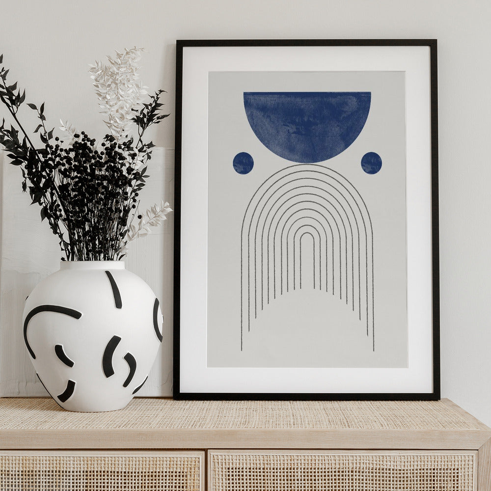 Geometric Harmony - Art Print by THE MIUUS STUDIO