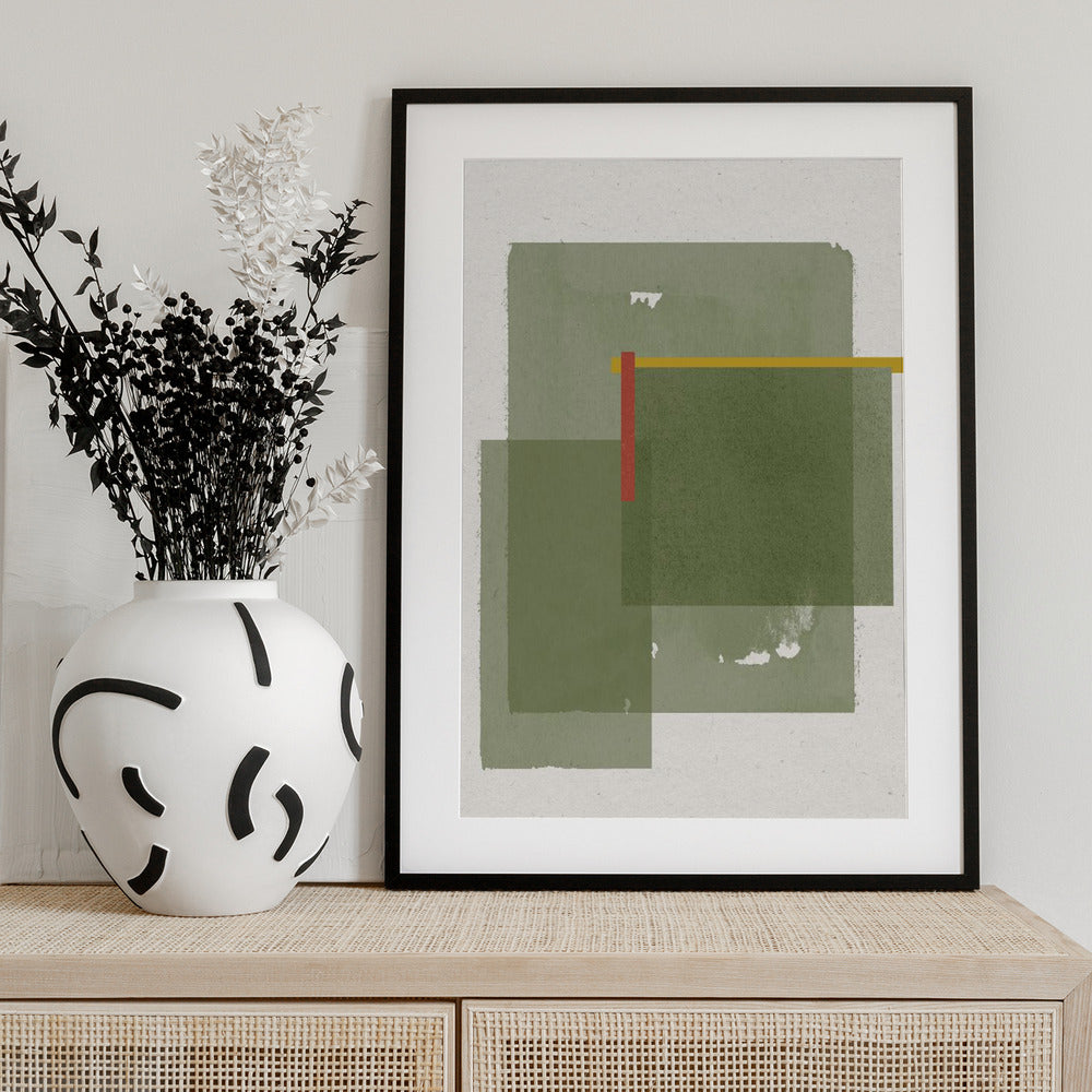 Layered Serenity - Art Print by THE MIUUS STUDIO