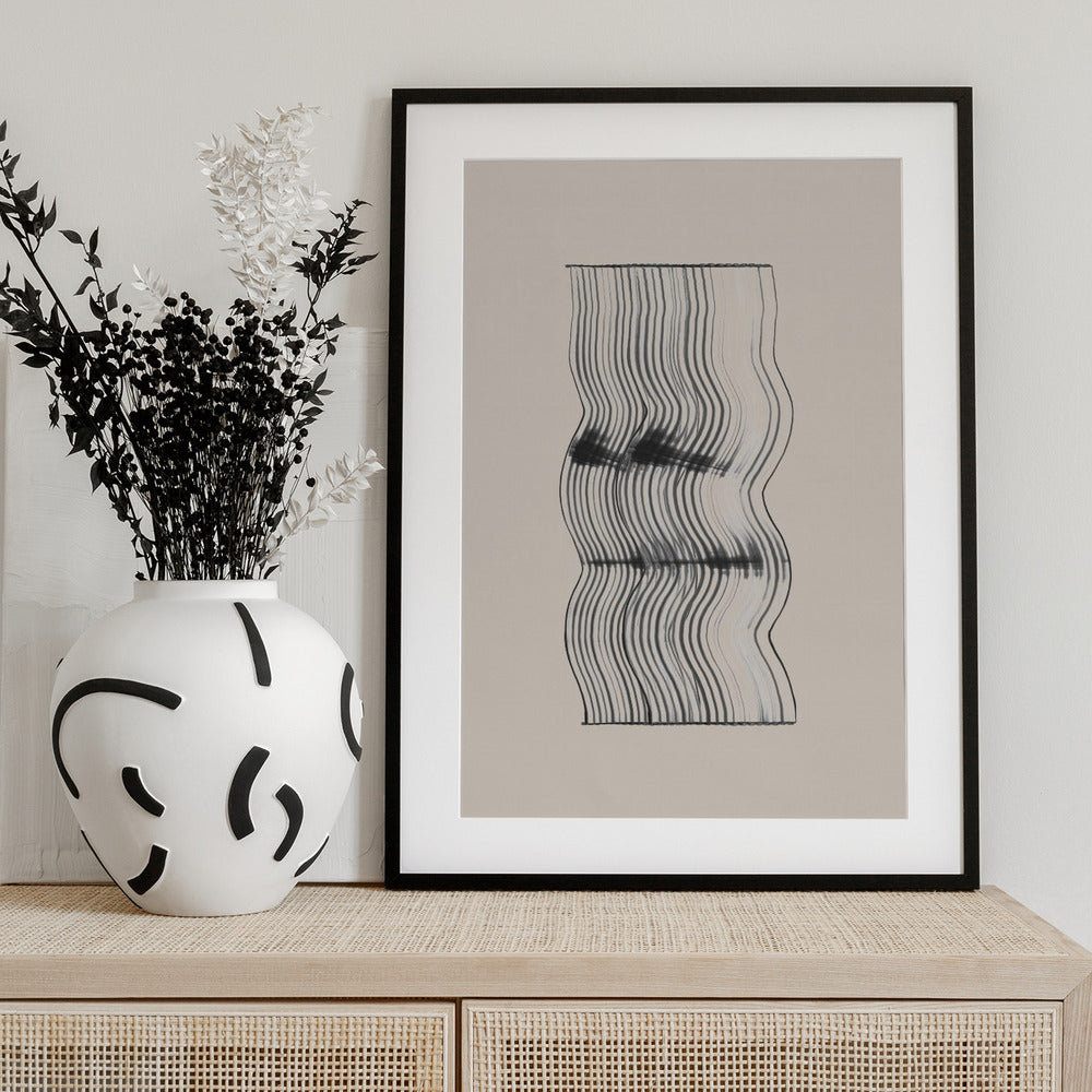 Curved Illusions - Art Print by THE MIUUS STUDIO