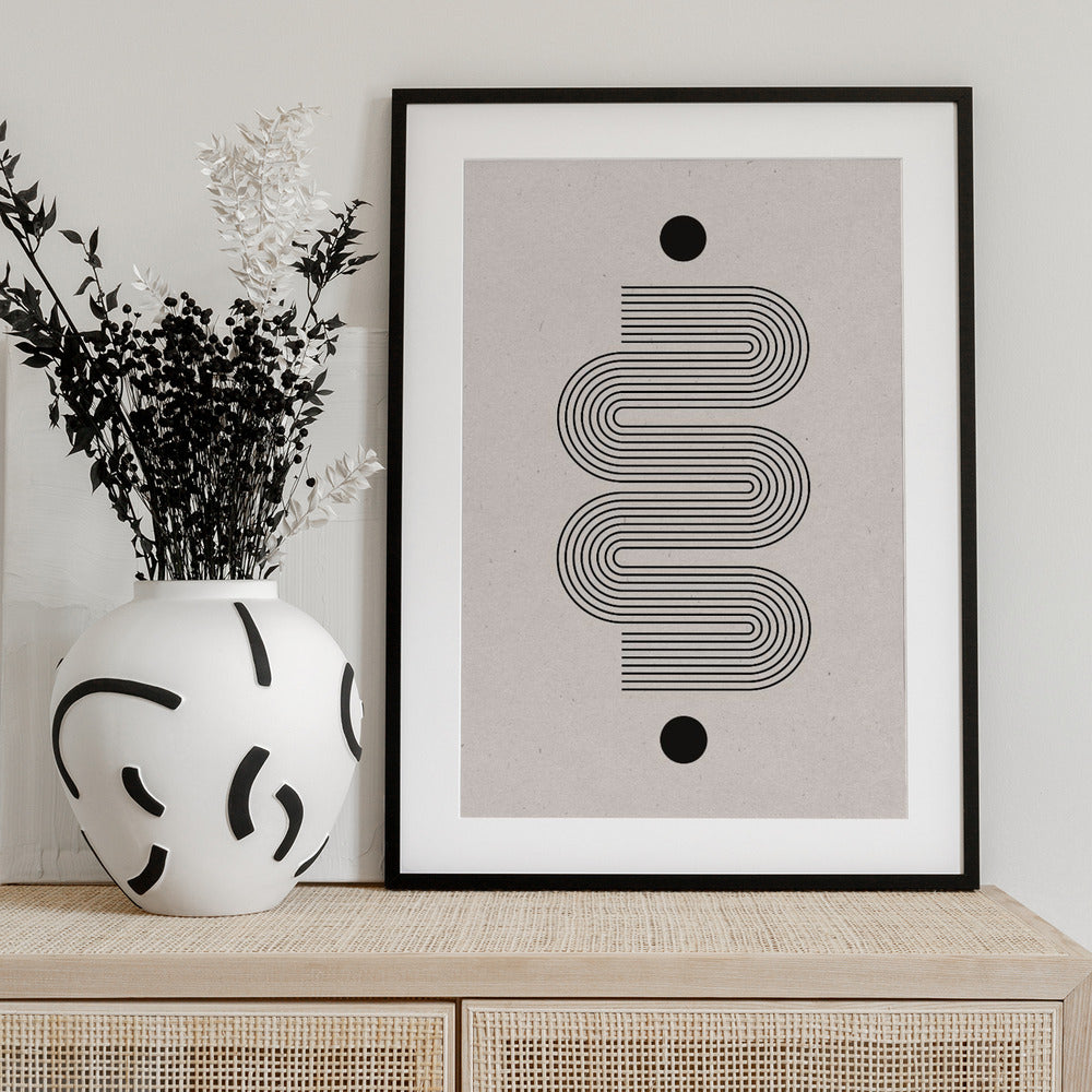 Winding Harmony - Art Print by THE MIUUS STUDIO