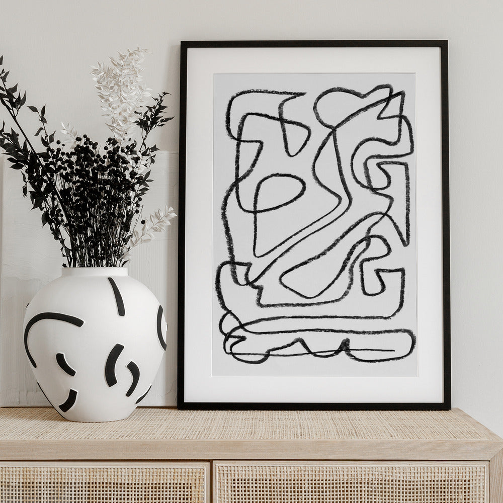 Story - Art Print by Dan Hobday