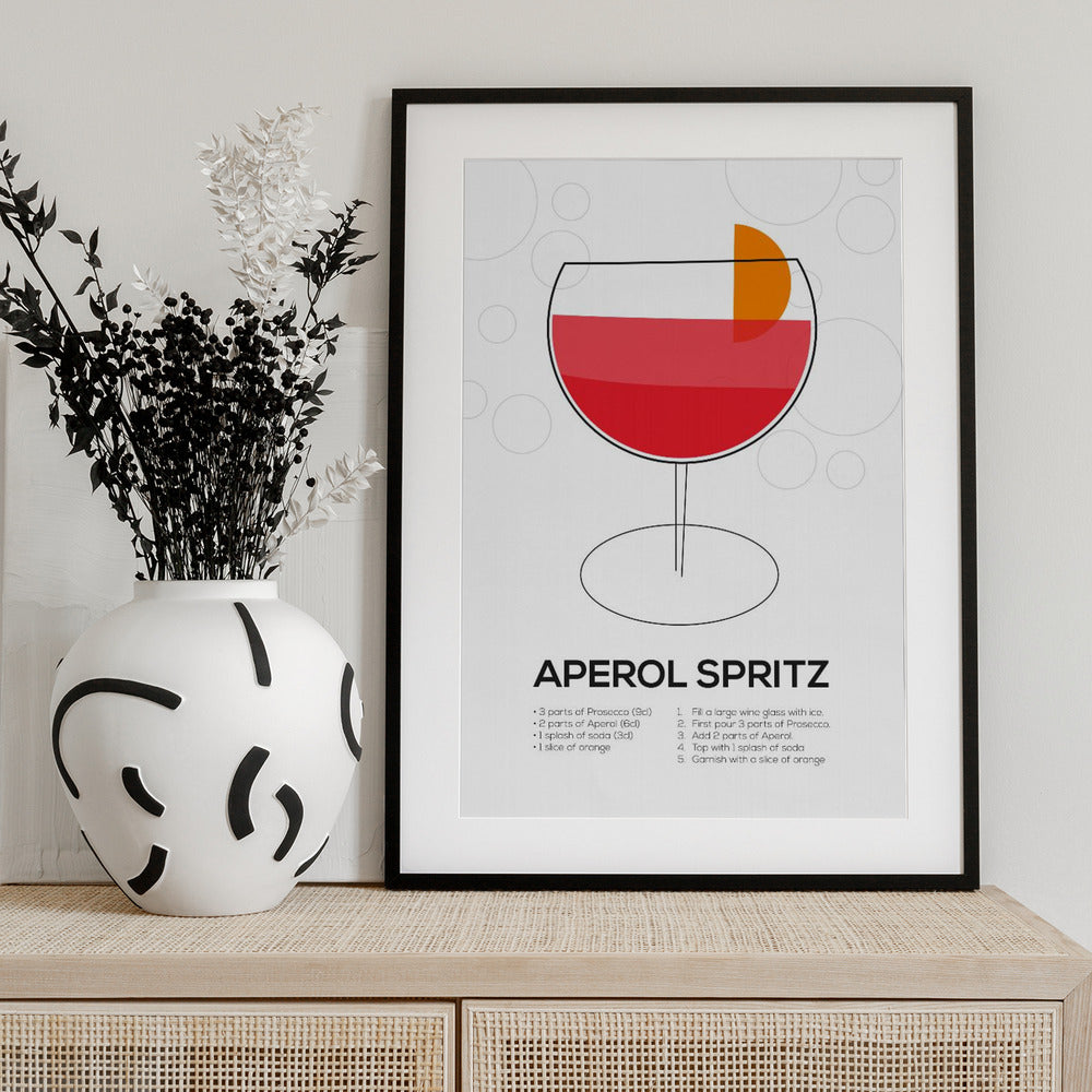 Aperol Spritz - Art Print by Andreas Magnusson