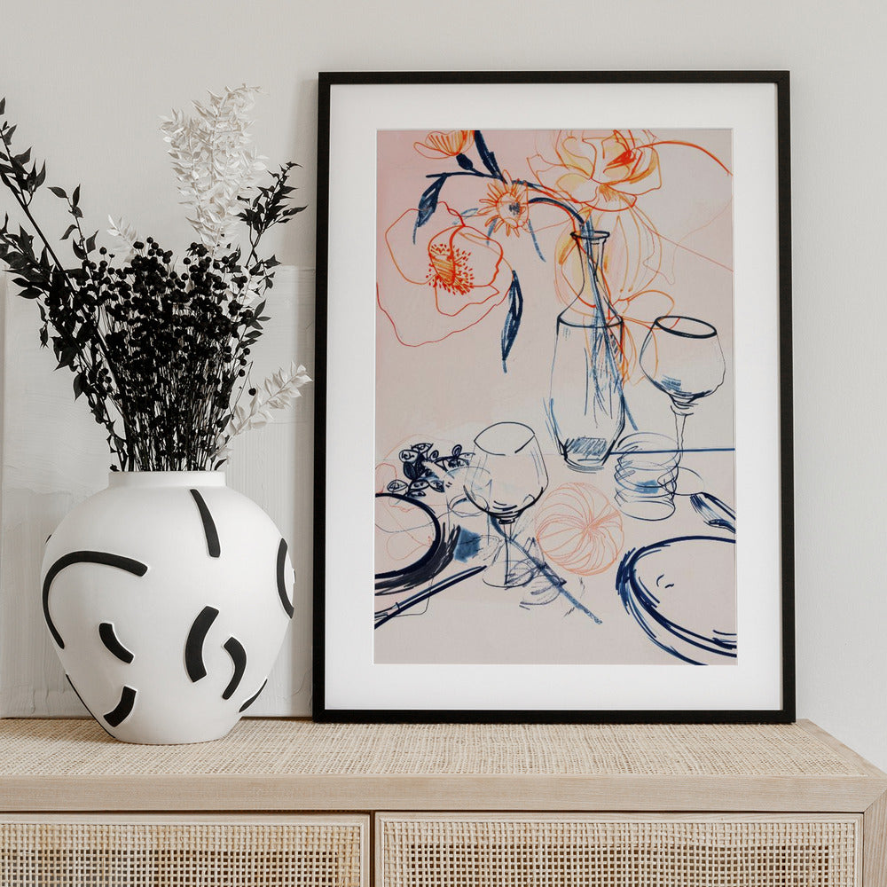 Floral Still-Life - Art Print by Treechild