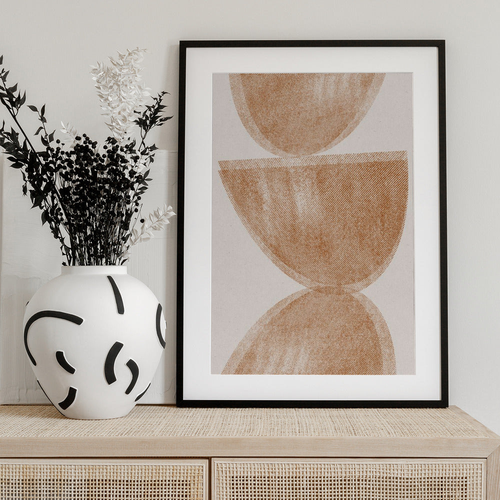 Halved Reflection - Art Print by THE MIUUS STUDIO