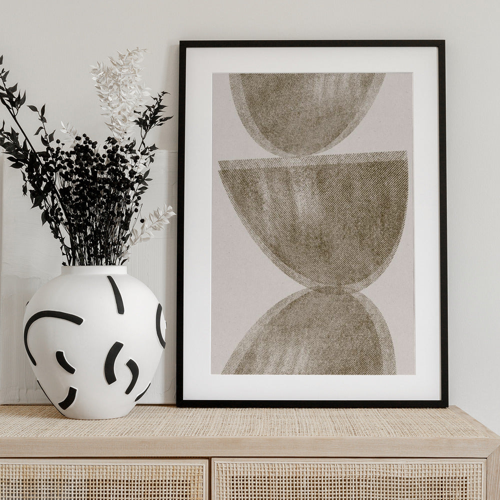 Curved Reflections - Art Print by THE MIUUS STUDIO