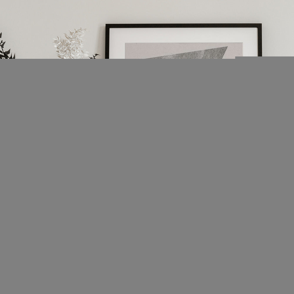 Blue Geometric Modern Object - Art Print by THE MIUUS STUDIO