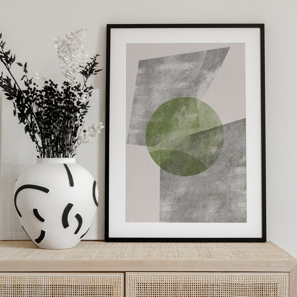 Textured Geometry - Art Print by THE MIUUS STUDIO