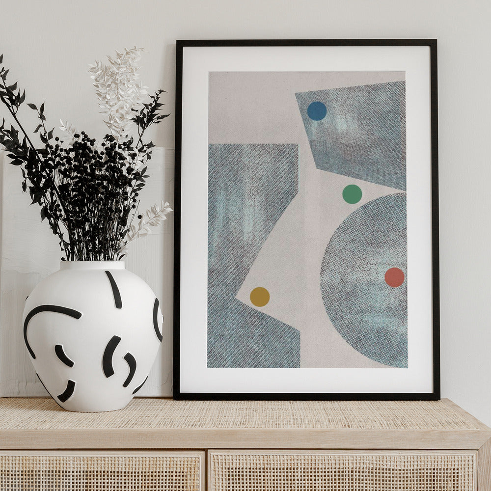 Geometric Harmony - Art Print by THE MIUUS STUDIO