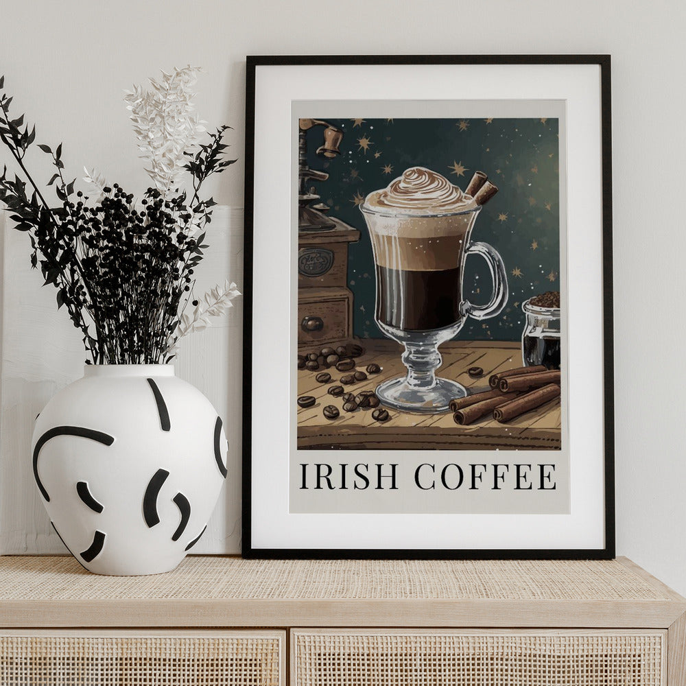 Irish Coffee - Art Print by Andreas Magnusson