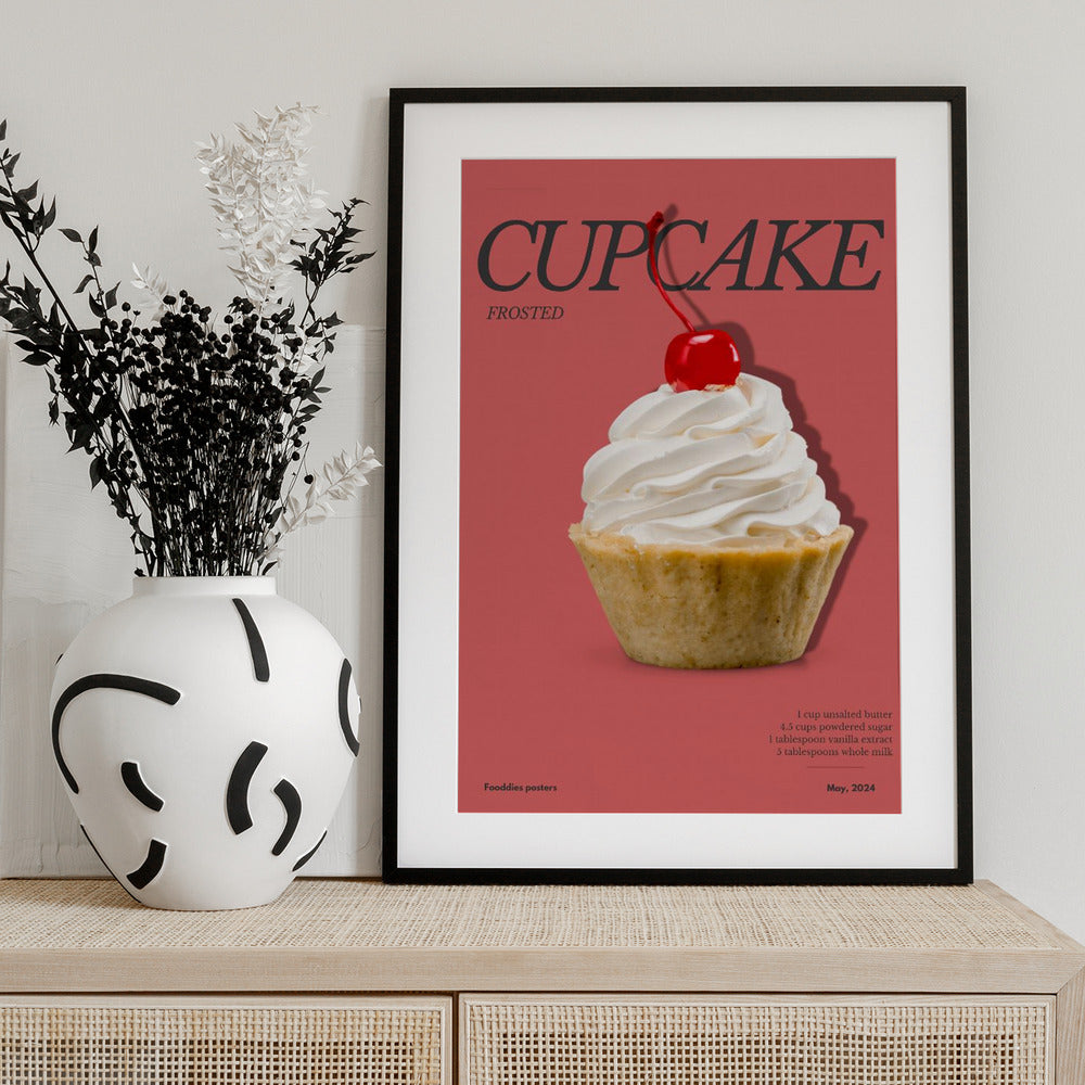 Cupcake Treat - Art Print by Julia Ramiro