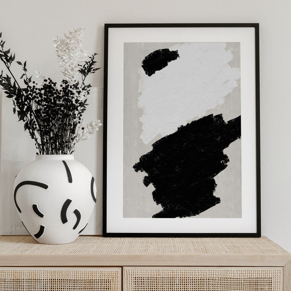 Rustic Organic Oil Painting - Art Print by THE MIUUS STUDIO