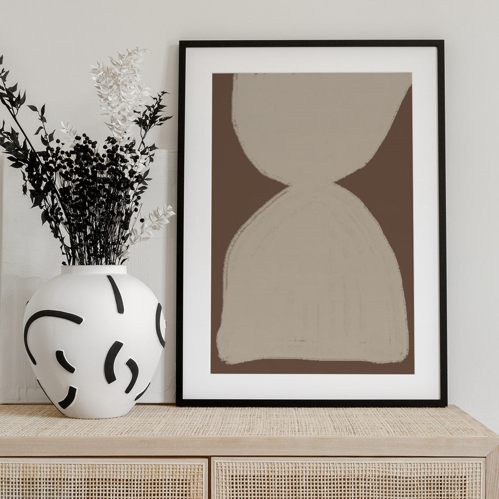 Eternal Hourglass - Art Print by THE MIUUS STUDIO