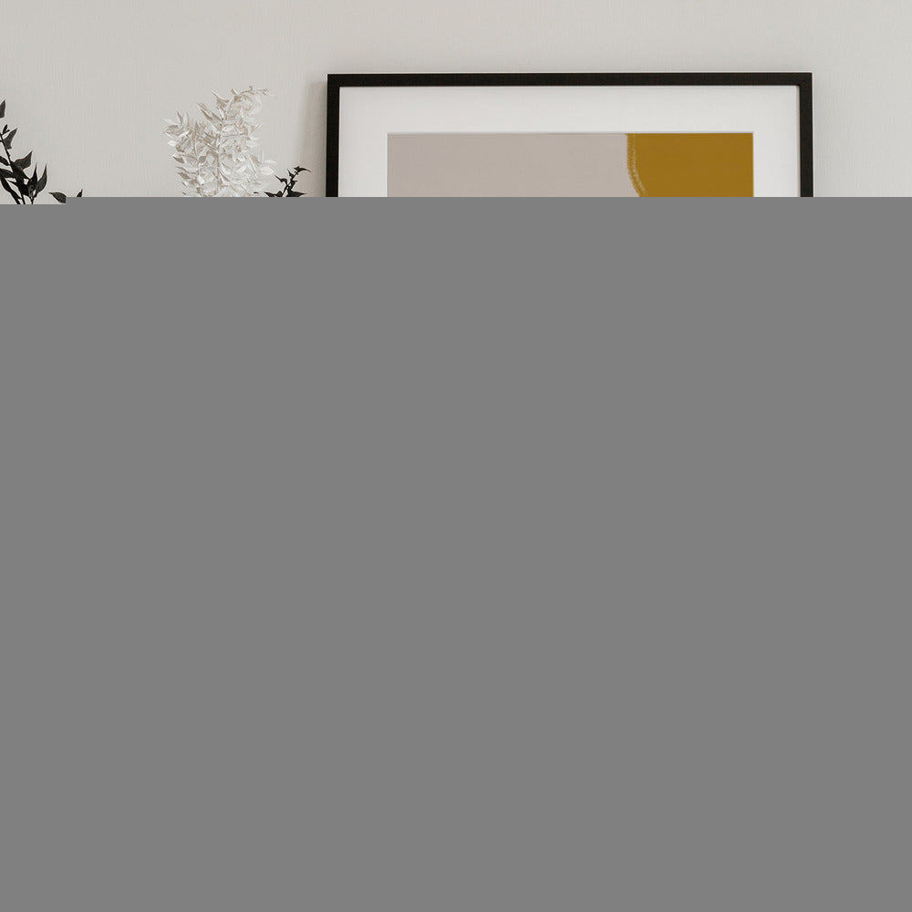 Golden Swirl Path - Art Print by THE MIUUS STUDIO