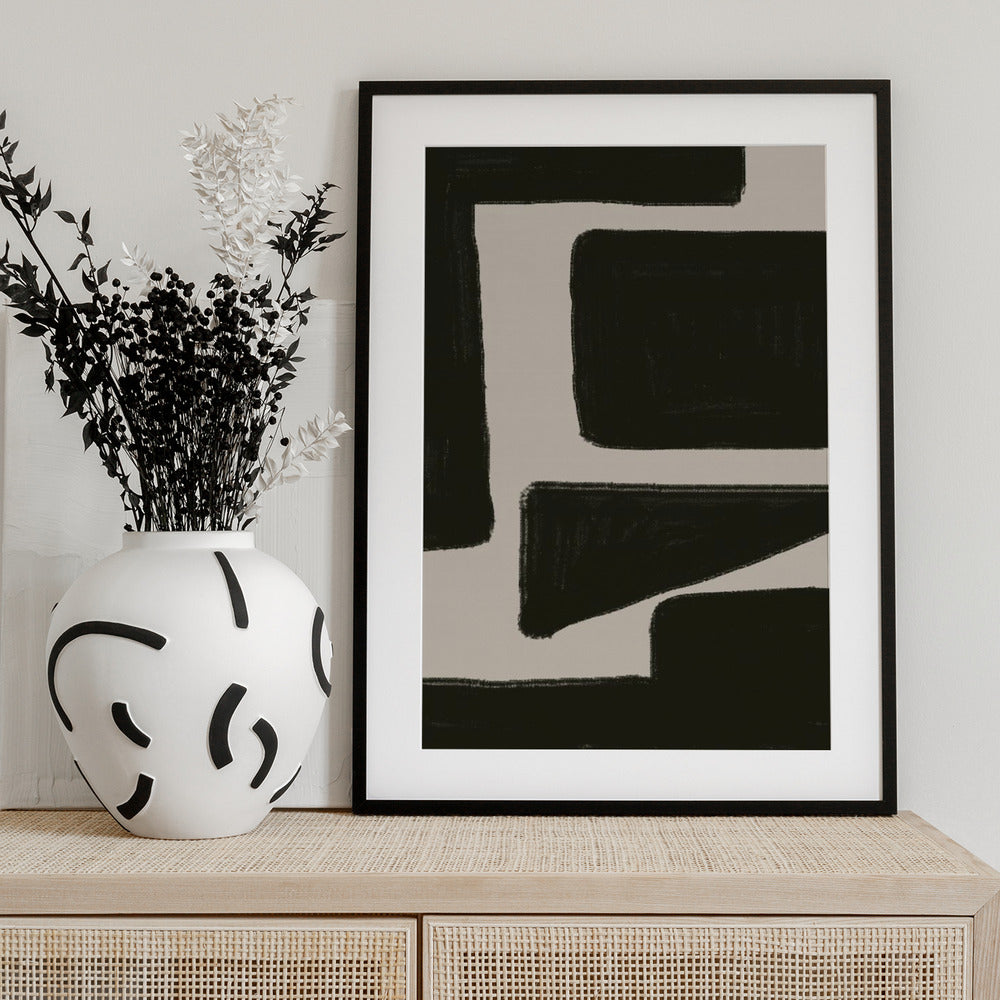 Bold Shadowscape - Art Print by THE MIUUS STUDIO