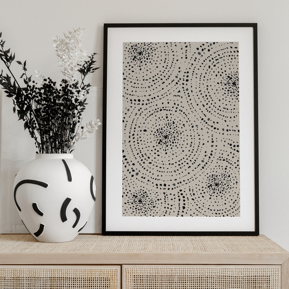 Whispering Dots - Art Print by THE MIUUS STUDIO