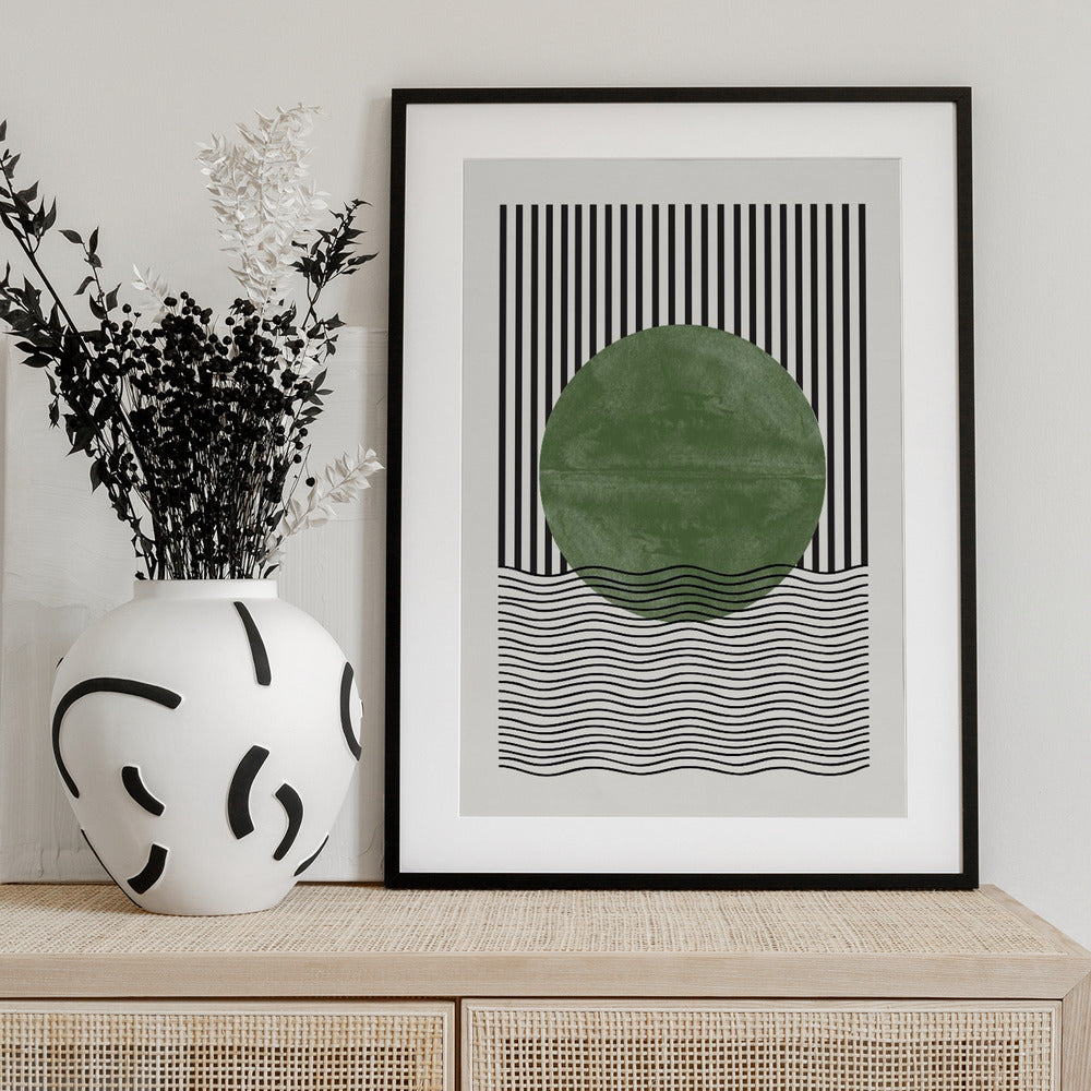 Stripes and Waves - Art Print by THE MIUUS STUDIO