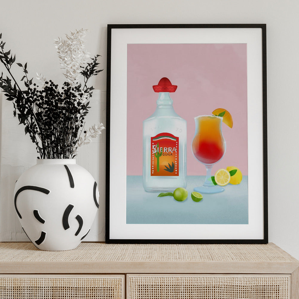 Tequila - Art Print by Petra Lizde