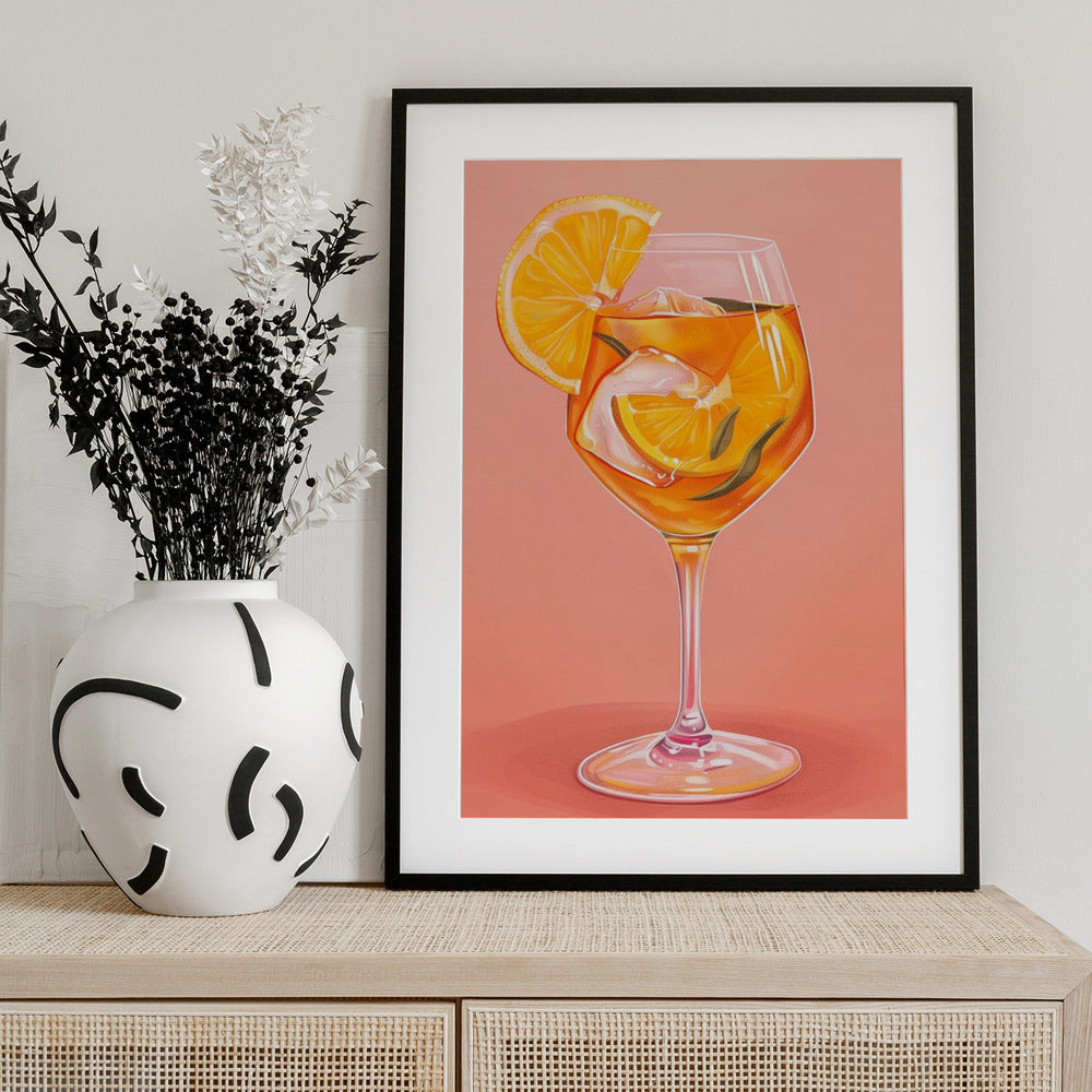 Aperol Spritz - Jolly and Dash - Art Print by Jolly and Dash