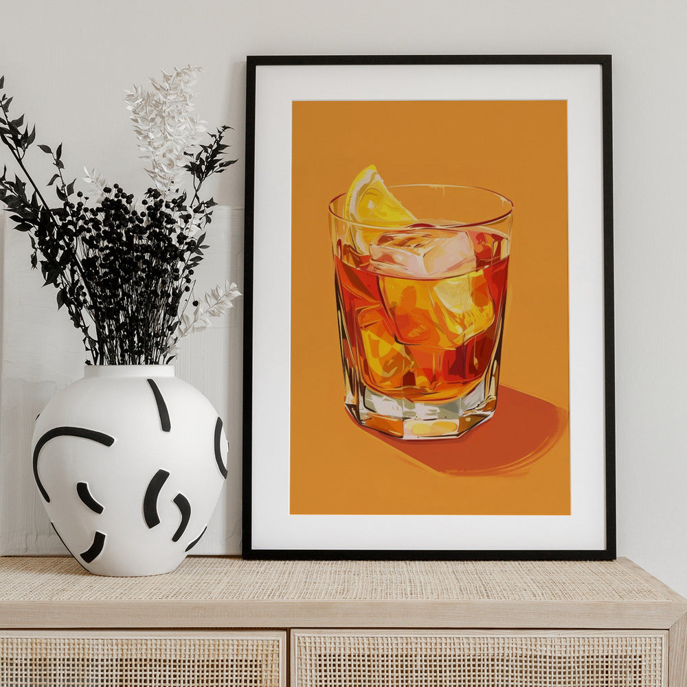 Negroni - Jolly and Dash - Art Print by Jolly and Dash