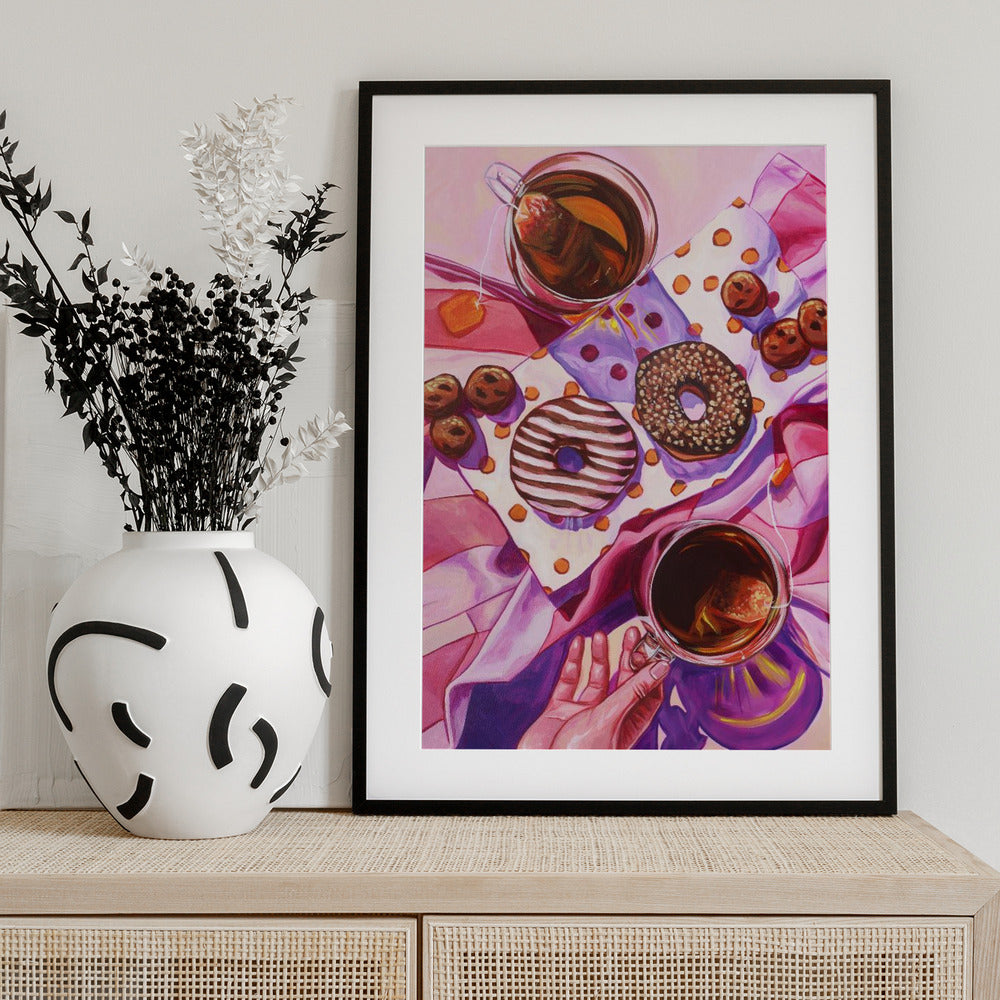 A Cup of Warmth - Art Print by Anna Zdanowicz
