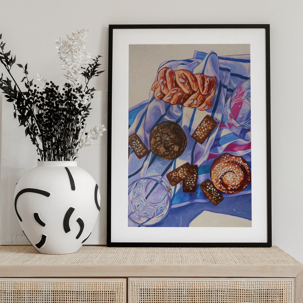 Winter Morning - Art Print by Anna Zdanowicz