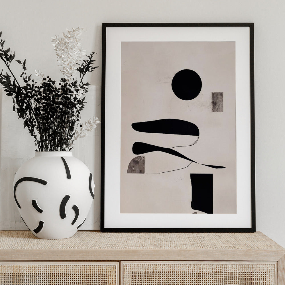 Geometric Harmony - Art Print by THE MIUUS STUDIO