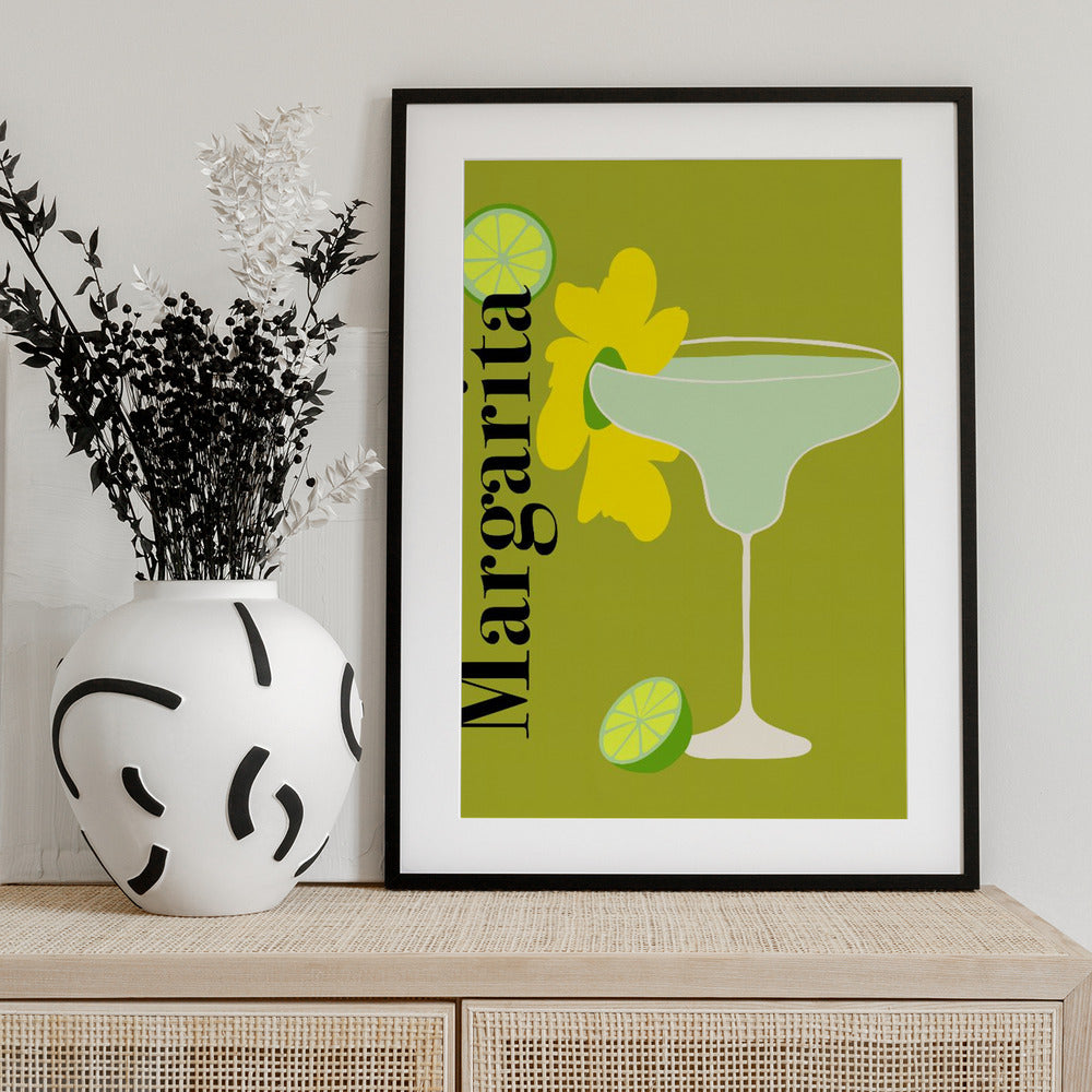 Margarita - Art Print by Miho Art Studio